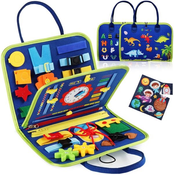 La Mallette Montessori 7-en-1 | Busy Board
