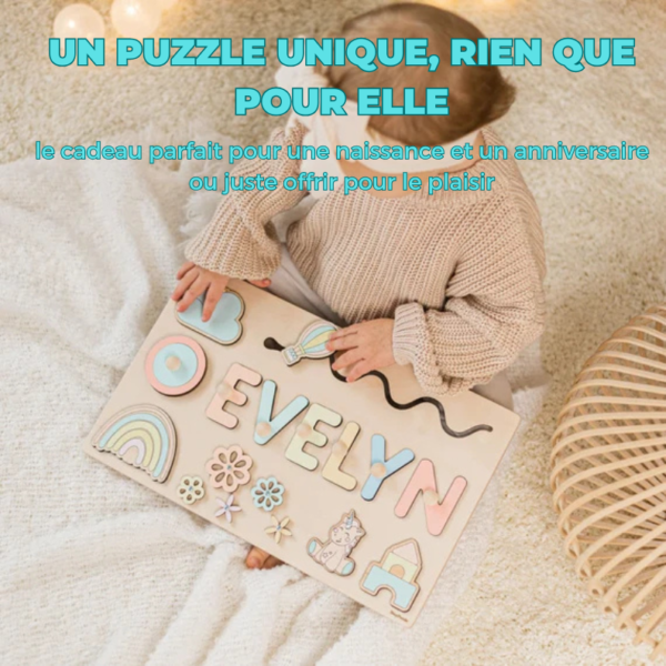 Puzzle en Bois Unique et Personnalisable – Image 3