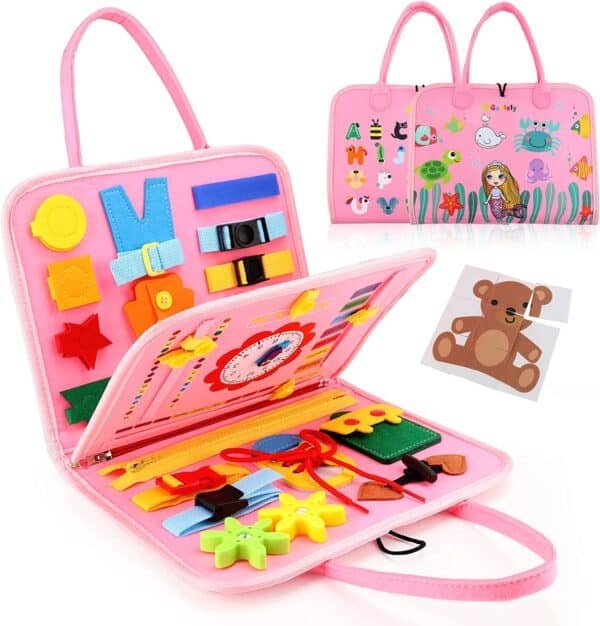La Mallette Montessori 7-en-1 | Busy Board