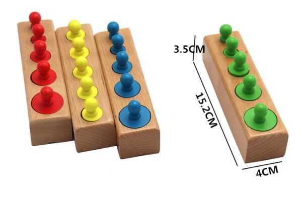 Blocs Cylindriques Montessori – Image 4