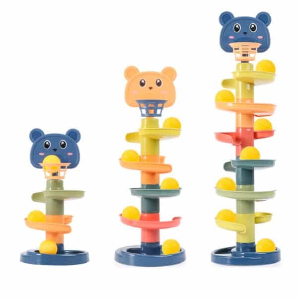 Jouet Montessori Balle Roulante – Éveil Sensoriel et Motricité