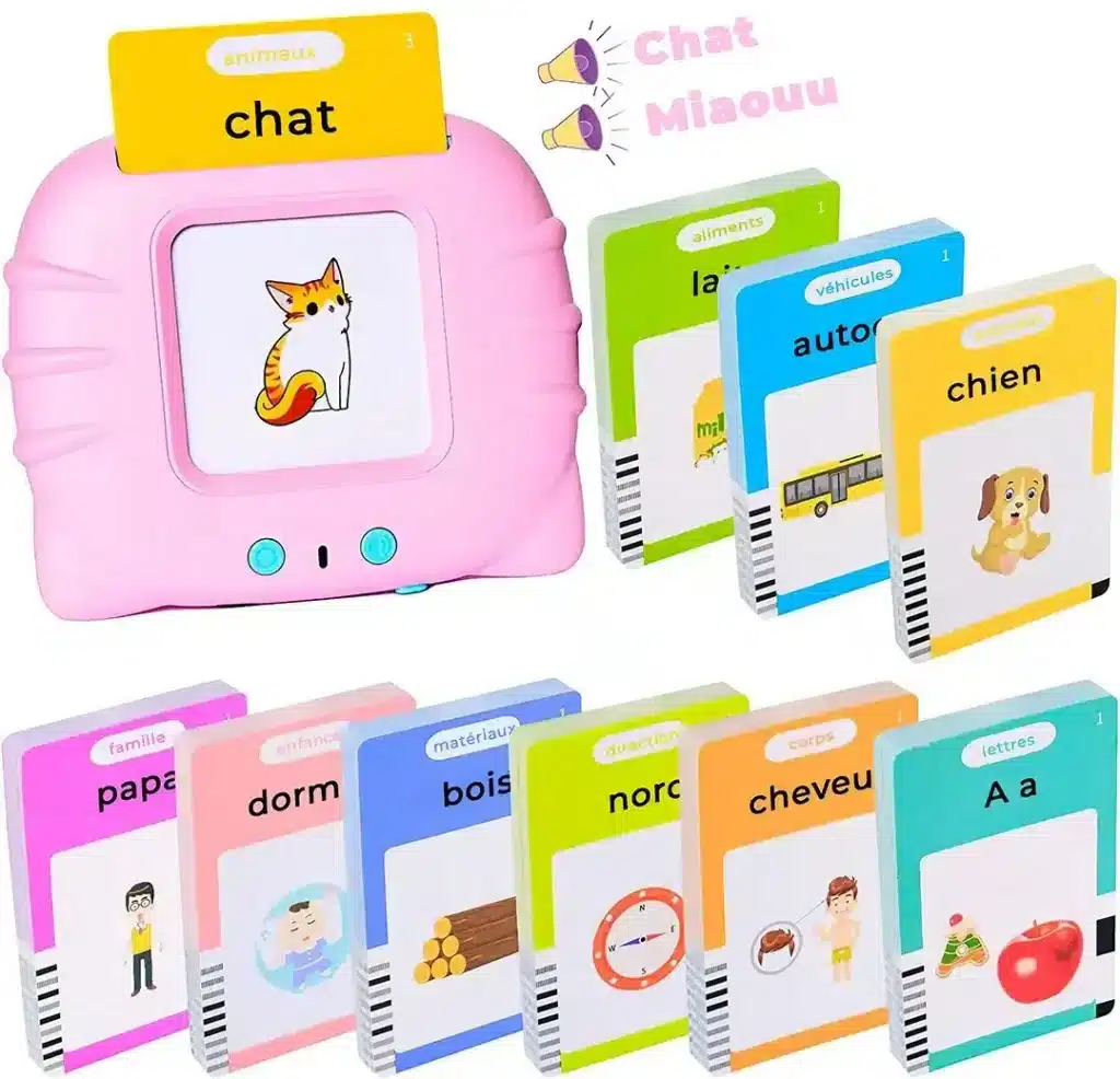 Cartes Parlantes Montessori - Les Premiers Mots des Enfants