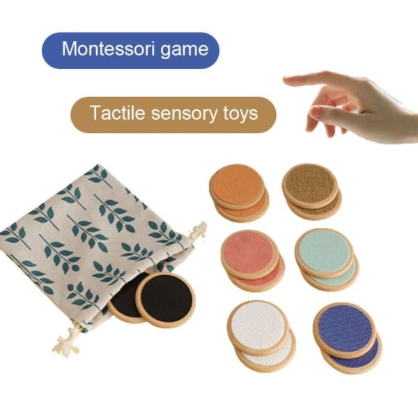 Set de Disques Sensoriels Montessori – Développement Sensoriel et Motricité – Image 4