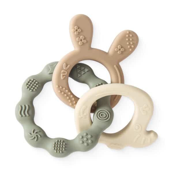 Anneaux de Dentition Sensoriels en Silicone