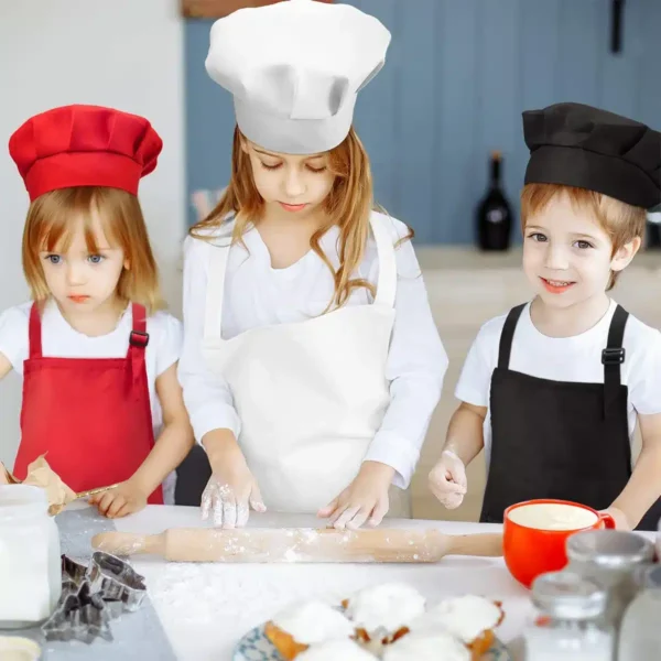 Set de Tabliers et Toques pour Petits Chefs – Image 4