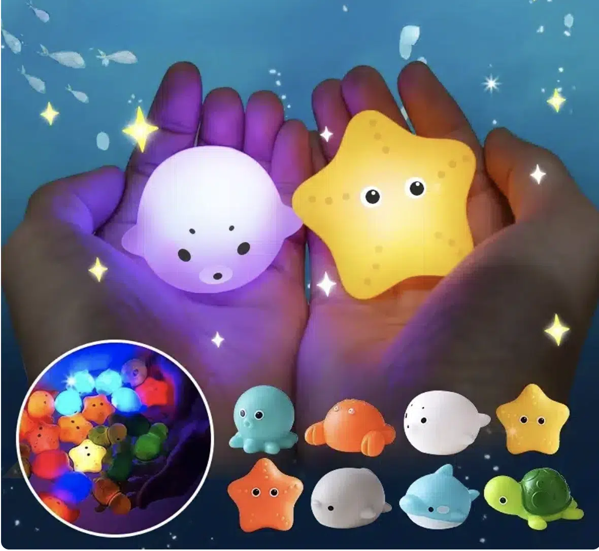 Jouet de Bain Étanche et Lumineux