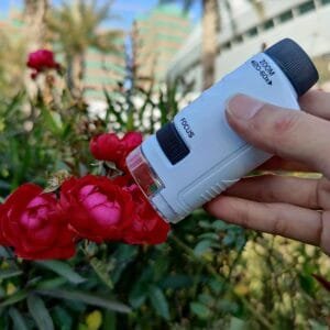 Mini microscope portable