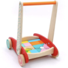 Chariot de marche en bois Montessori