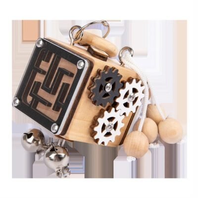 Mini Busy Board Montessori en bois