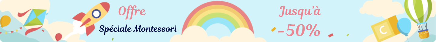 Jeux Montessori 1 an à 5+ ans